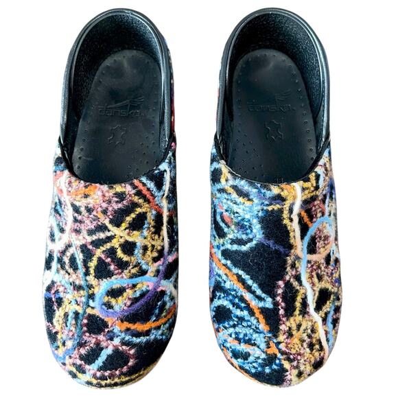 Dansko Clogs Scribble Confetti - Picture 9 of 10